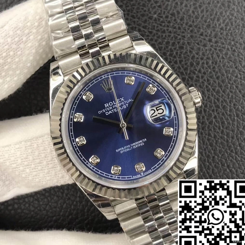 M126234-0037 White Factory Gold Datejust 18ct Rolex EW 1109